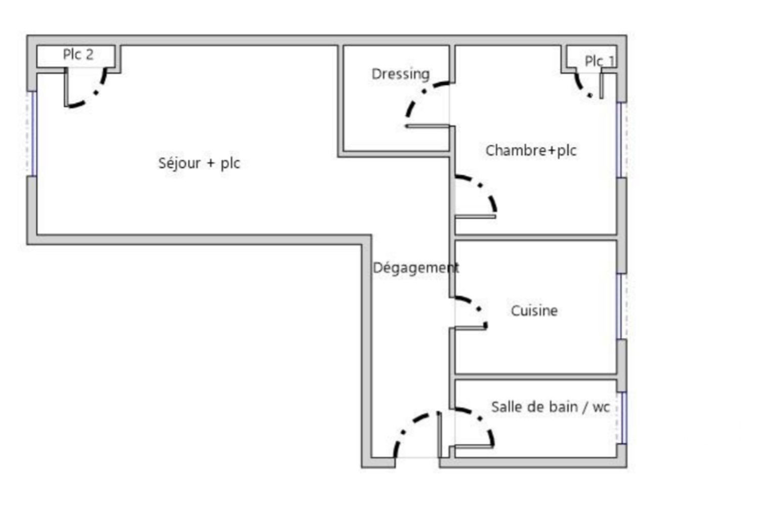 Vente Appartement 2 pièces — photo 1