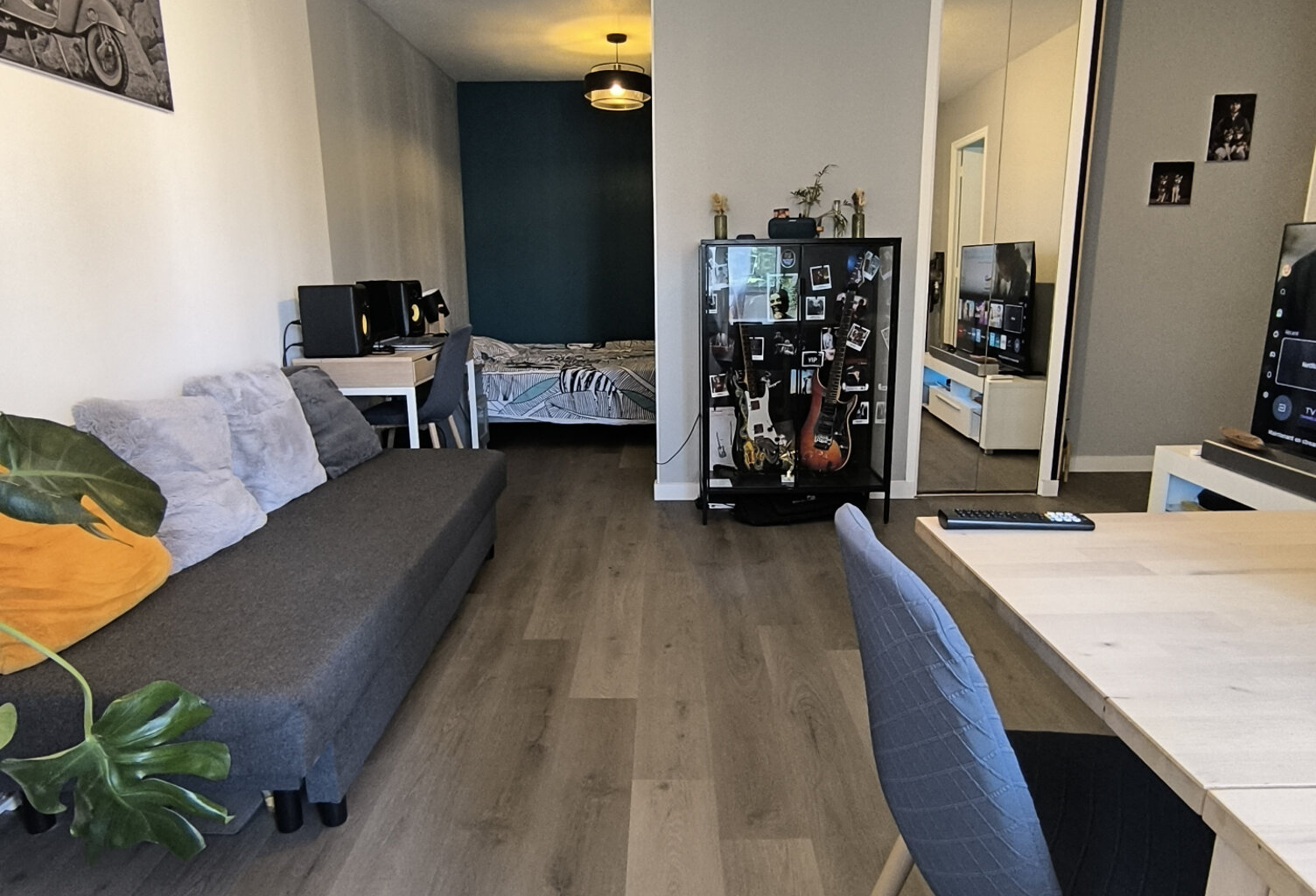 T2 bis rénové de 37,65 m2 avec balcon plein sud, parking et — photo 1