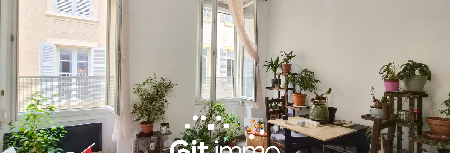 Appartement 4 Pièces 59 m² à vendre à Marseille 6 (13006)