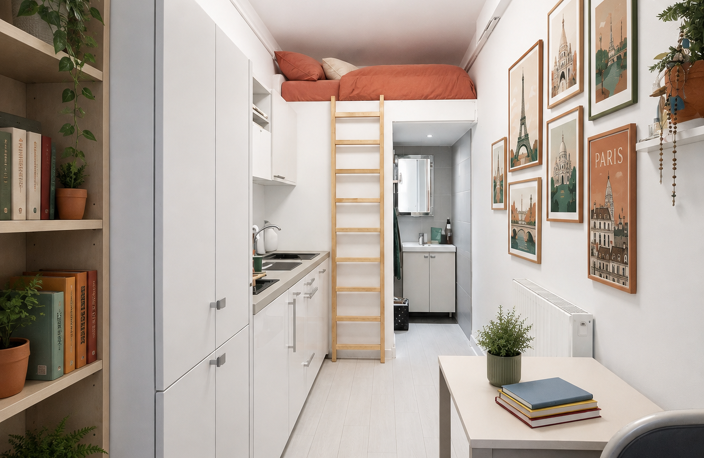 Vente Appartement 1 pièce — photo 2