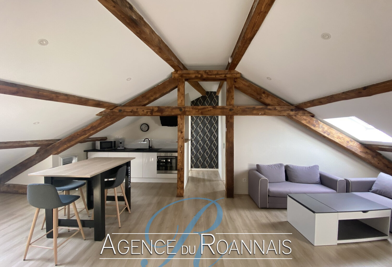 Appartement de Type 2 à vendre à ROANNE au dernier étage d'u — photo 1