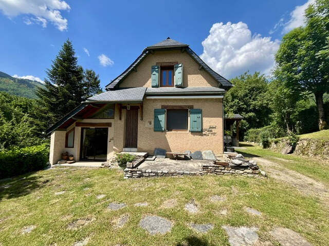 Maison avec vue panoramique sur la vallée du Louron — photo du bien