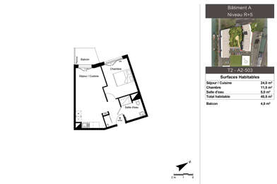 Appartement 2 pièces 610 €