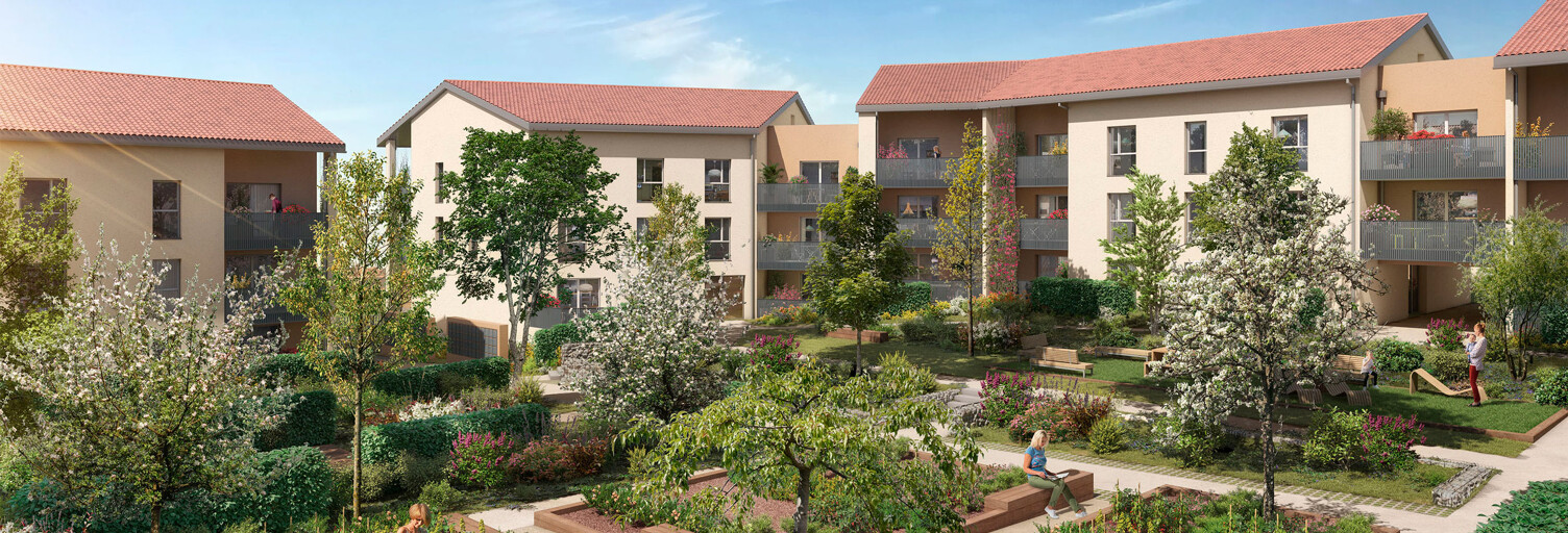 Appartement neuf T2 Pièce 41 m² à vendre à Rillieux-la-Pape (69140)
