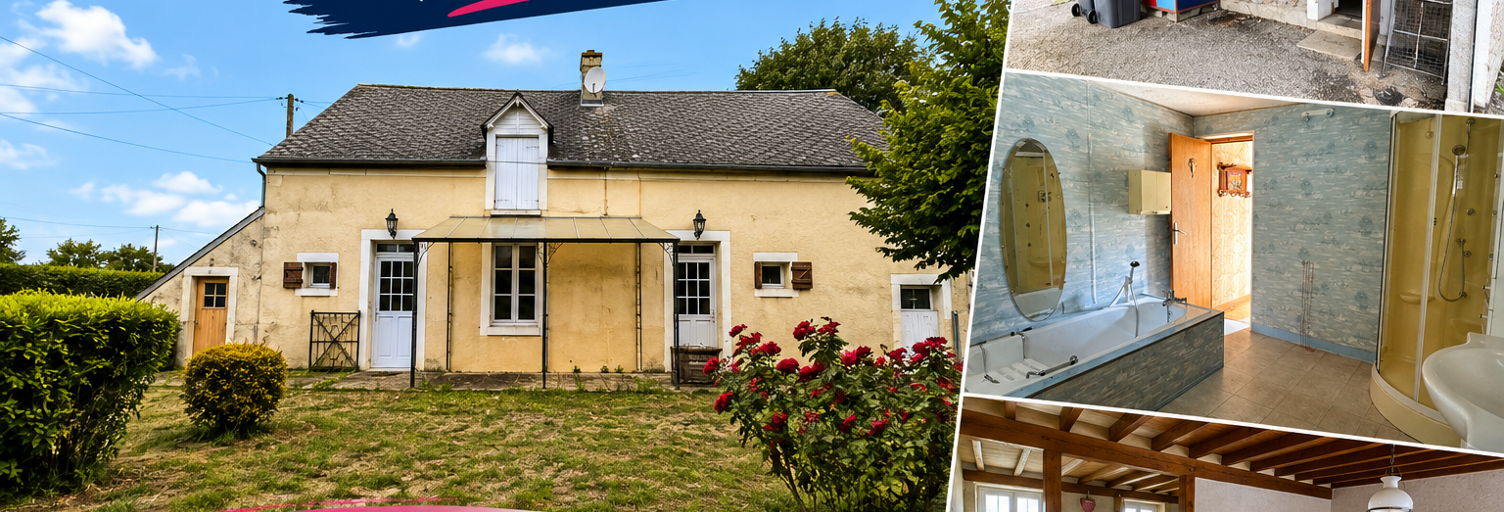 Maison 3 Pièces 94 m² à vendre à Saint-Saturnin (18370)
