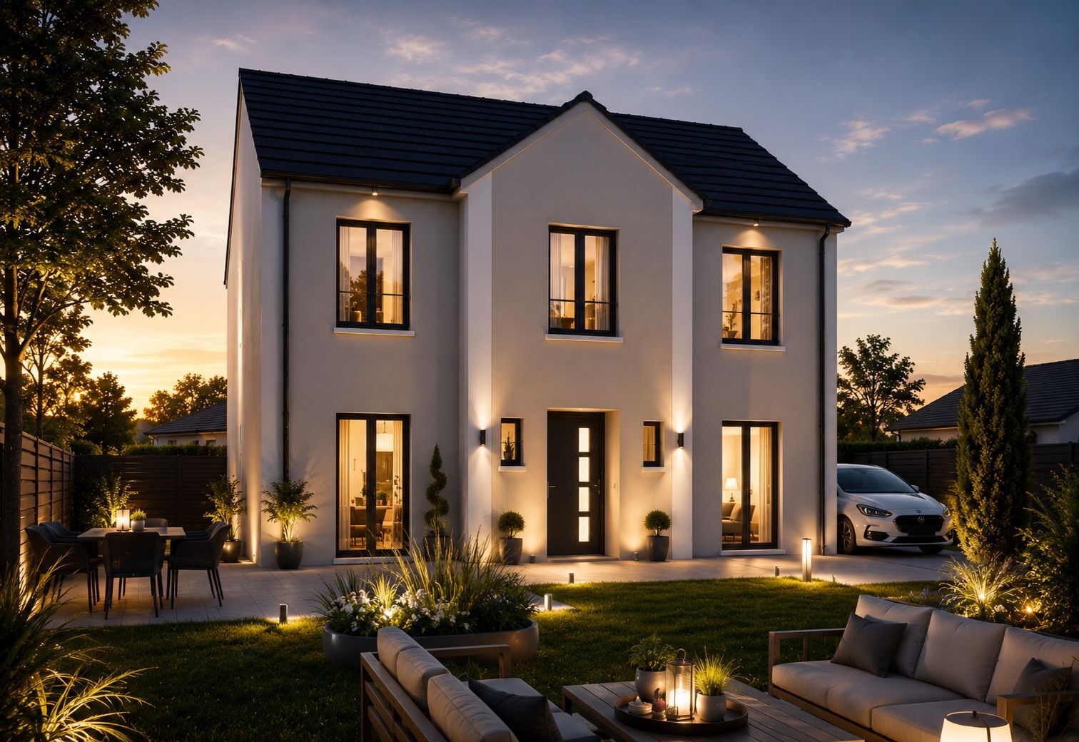 Projet de construction d'une maison 95 m² avec terrain à ROISSY-EN-FRANCE (95)