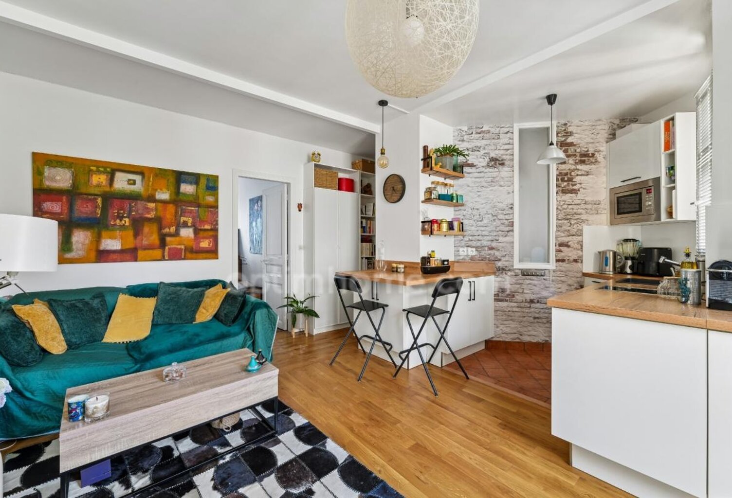CLICHY (HAUTS DE SEINE, 92) – 2 pièces F2/T2 – excellent état – 40,10 m² - Proche transports, centre-ville, commodités et parc Roger Salengro — photo 1