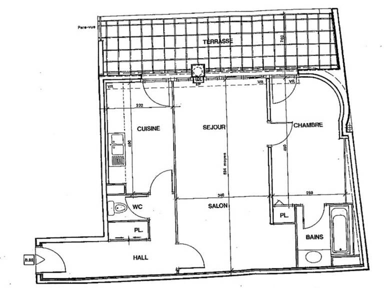 EXCLUSIVITÉ - Appartement T2 59 m² au calme absolu avec terrasse de 16 m² - Nantes Centre (Rue Tournefort) — photo 1
