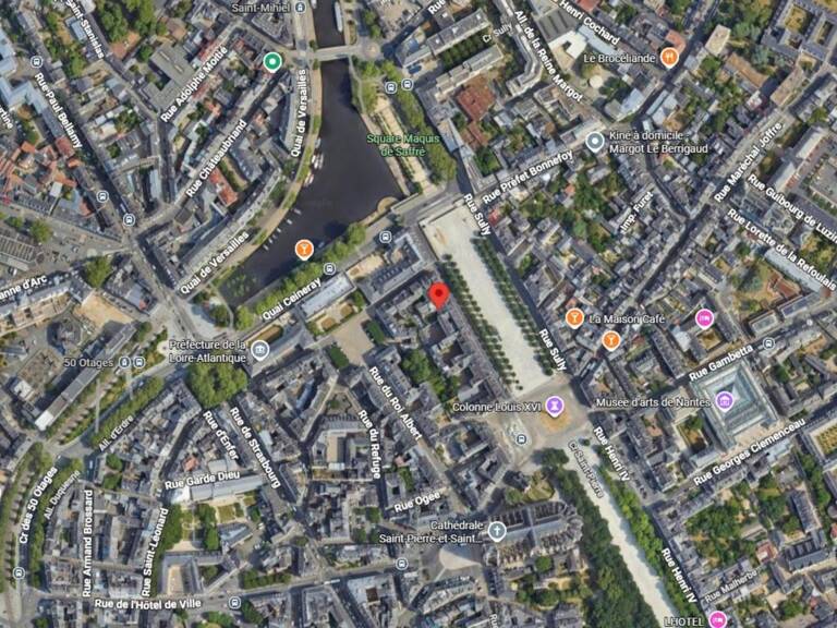 NANTES HYPERCENTRE / FOCH – T2 rare de 59 m² sur jardin avec terrasse Sud-Est de 16 m² au calme absolu — photo 1