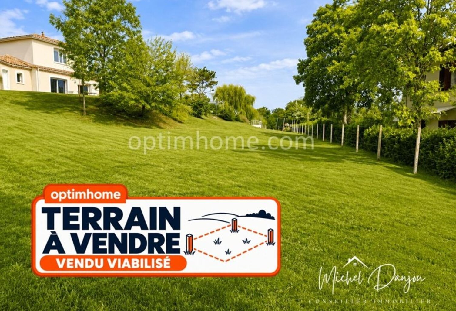 FOURQUEVAUX – Terrain viabilisé – Env. 650 m² — photo 1