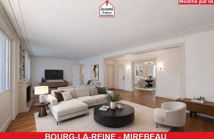 HAUTS-DE-SEINE - Bourg-la-Reine (92340) - A VENDRE - APPARTEMENT T6 DE 138 M² - 4/5 CHAMBRES - TERRASSE - PARKING - ATELIER AVEC MEZZANINE - COUP DE COEUR - RARE - COUP DE COEUR — photo 2