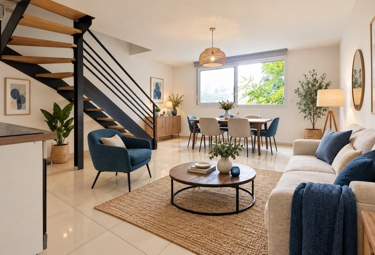 Bagnolet-Limite Montreuil-A vendre appartement triplex-3 pièces-Bon état-résidence 2014-5mn métro ligne 3-10mn ligne 9 — photo 1