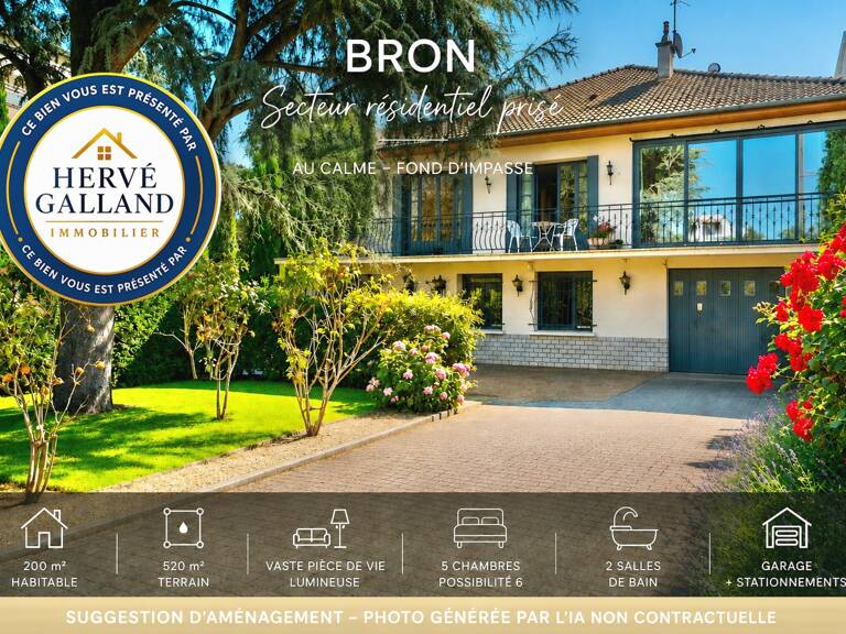 Maison à vendre 7 pièces BRON (69) — photo 1