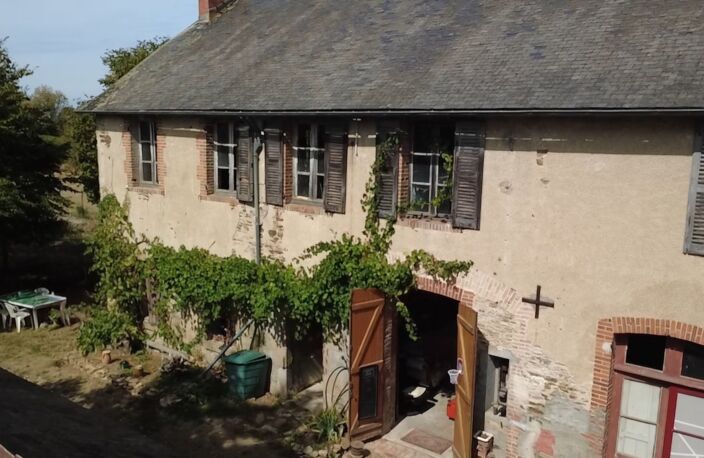 Propriété à vendre, maison 120 m²+ ancienne école 250 m², terrain 1500 m² bétete   Creuse (23) — photo 3