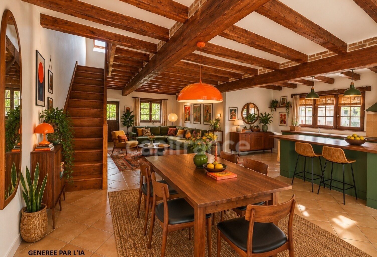 Maison à vendre 5 pièces CONDETTE (62) - jardin - 4 chambres - 102 m² - 1 chambre en rdc — photo 1