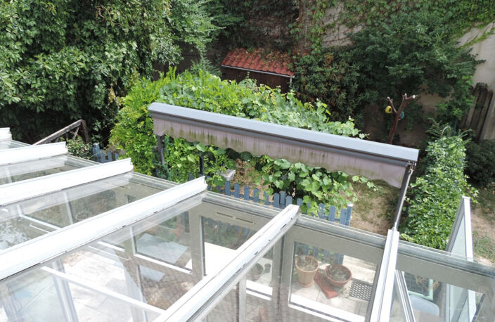 Dpt Ain (01), à vendre BOURG EN BRESSE, appartement T5 de 113 m² en duplex avec véranda, terrasse, jardin privatif et garage — photo 3