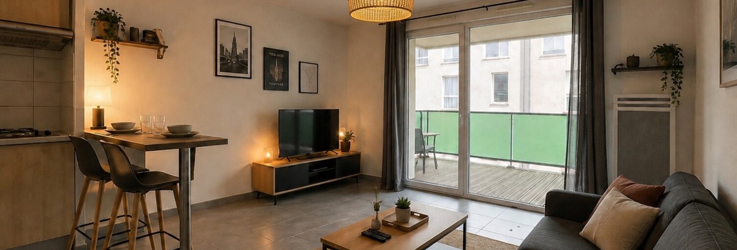 Appartement 1 Pièce 31 m² à vendre à Toulouse (31200)