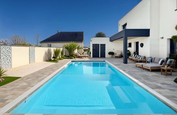 Maison d’architecte contemporaine connectée BBC 188 m² avec prestations d'exception sur parcelle de 750 m² avec piscine — photo 5
