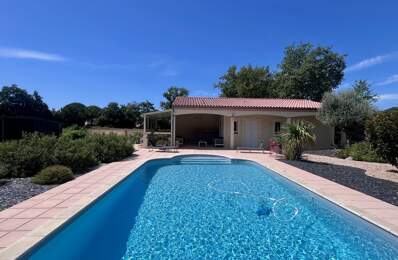 Maison 6 pièces avec piscine et parc paysager — photo du bien
