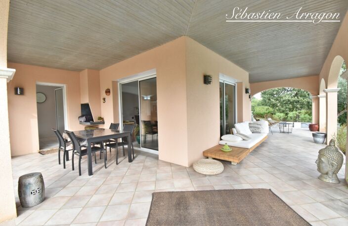 VILLA AUX ACCENTS MÉDITERRANÉENS AVEC PISCINE & VUE PANORAMIQUE – AUX PORTES D’AGEN- SAINTE COLOMBE EN BRUILHOIS (47) — photo 3