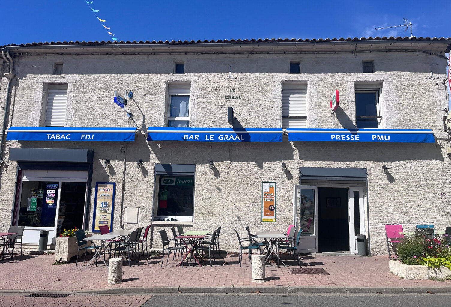 BAR TABAC JEUX à CHEVANCEAUX - Charente Maritime — photo 1