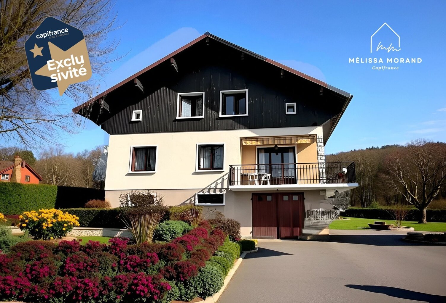 Maison à vendre 7 pièces 200 m2 à VILLAZ (74), avec terrain de 1620 m2 — photo 1