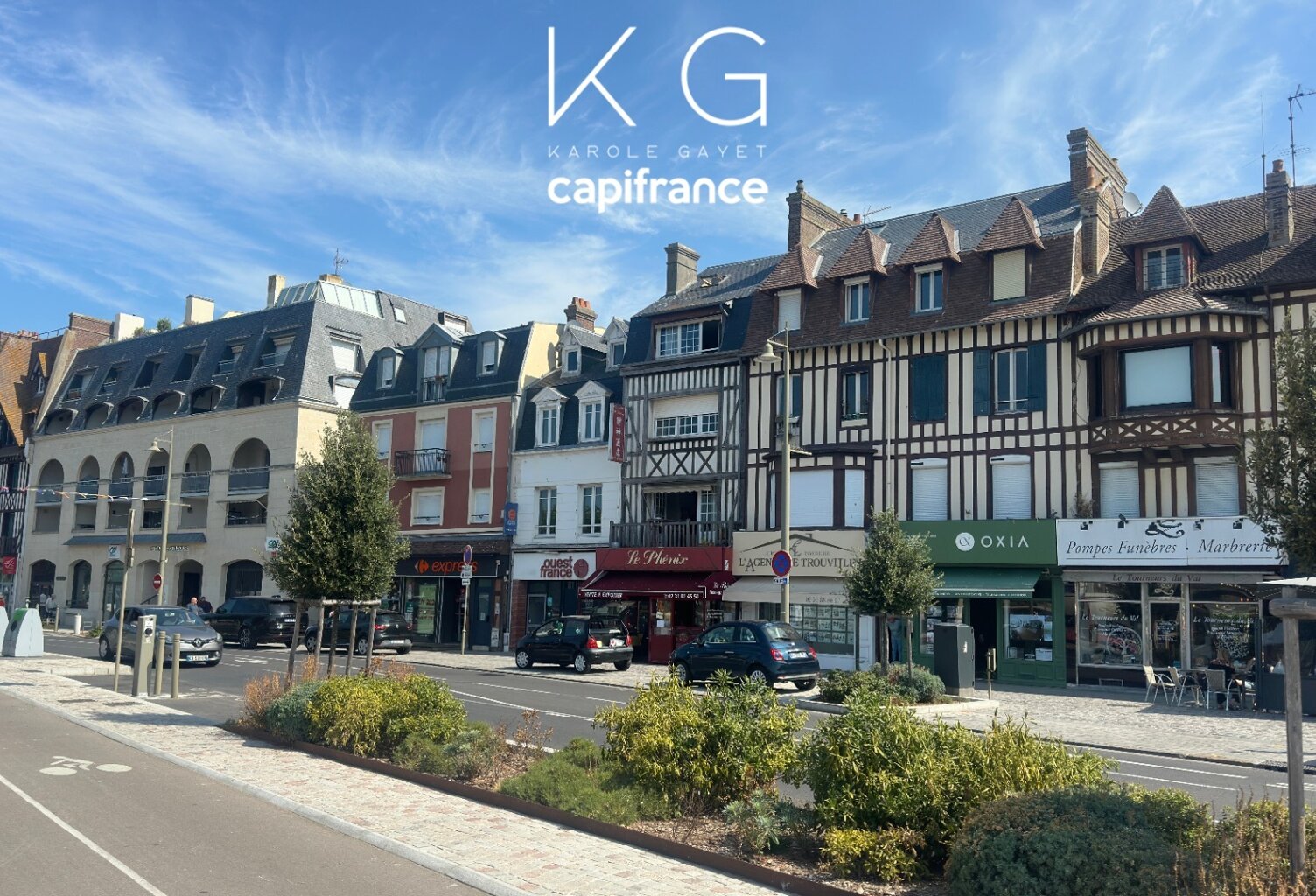 Proximité immédiate de Deauville et gare SNCF, immeuble de bureaux à louer 250 m² divisibles pour professions libérales et activités tertiaires — photo 1