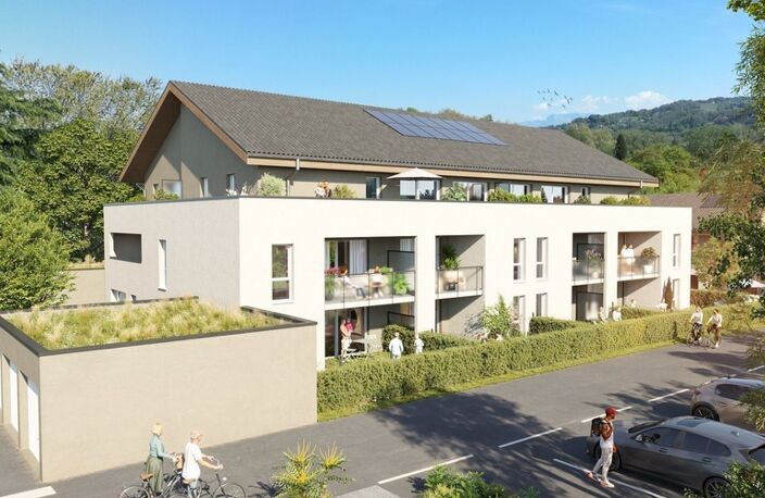 ENTRELACS (ALBENS) – T3 NEUF AVEC JARDIN PRIVATIF DE 96 M² ET GARAGE — photo 3