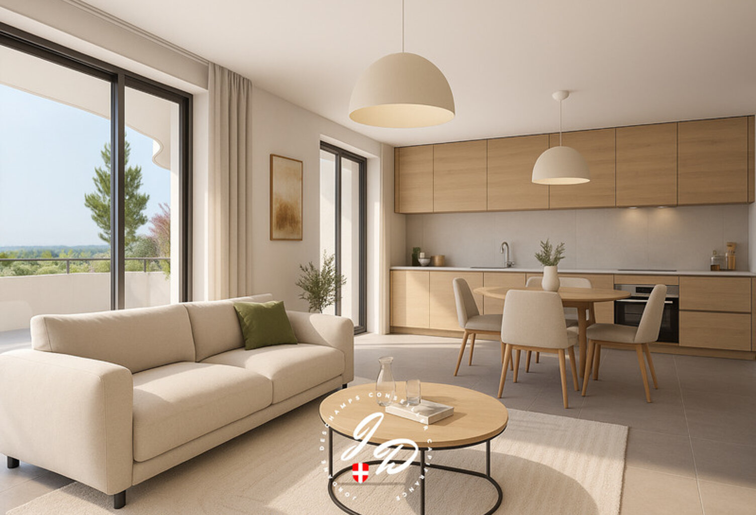 Aix-les-Bains – T2 Caractère d’altitude : 63 m² & extérieur raffiné   — photo 1