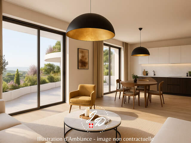 Aix-les-Bains – T3 d’altitude Caractère+ : 74 m² & balcon panoramique — photo du bien