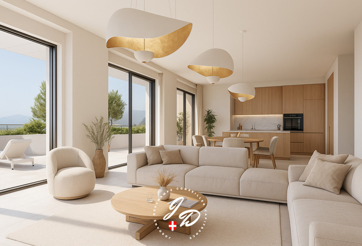 Aix-les-Bains – Le Penthouse Signature : 178 m², rooftop 138 m², vue infinie   — photo 1