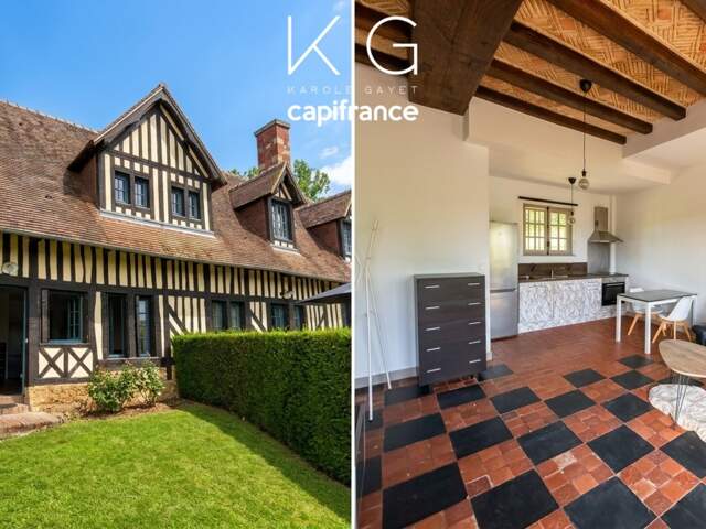 EXCLUSIVITE, proche de Deauville, très bel appartement 2 pièces de 45m2 à 10 mn de la plage, coup de coeur assuré — photo du bien