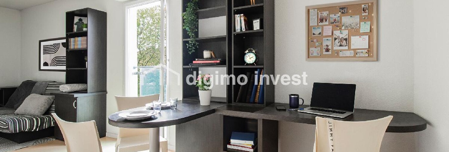 Appartement 2 Pièces 34 m² à vendre à Nantes (44300)