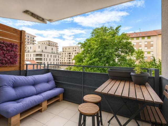 Villeurbanne - T3 61m2 - Balcon - Calme - Box possible — photo du bien
