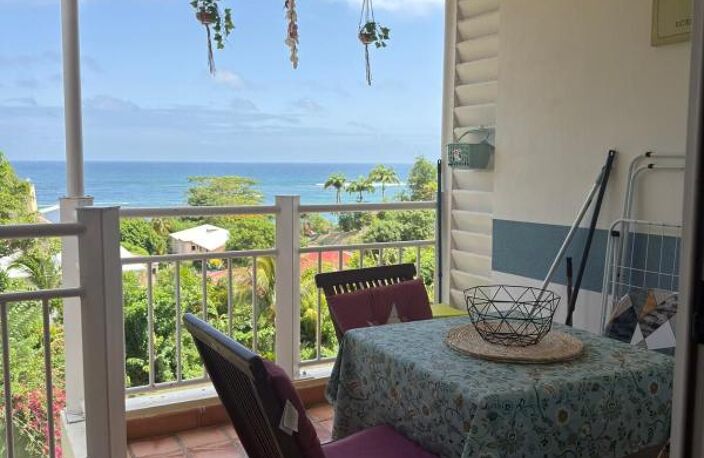Studio meublé avec terrasse & jolie vue à 10 min de la plage - à louer — photo 4