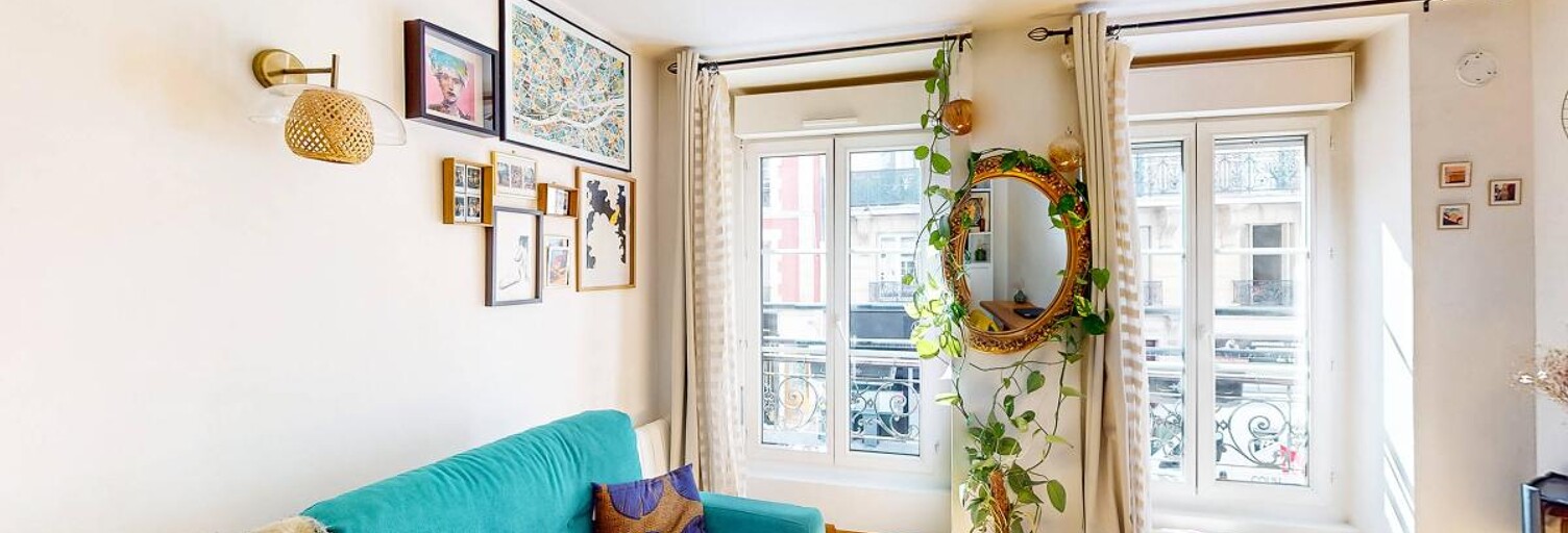 Appartement 2 Pièces 27 m² à vendre à Paris 18 (75018)