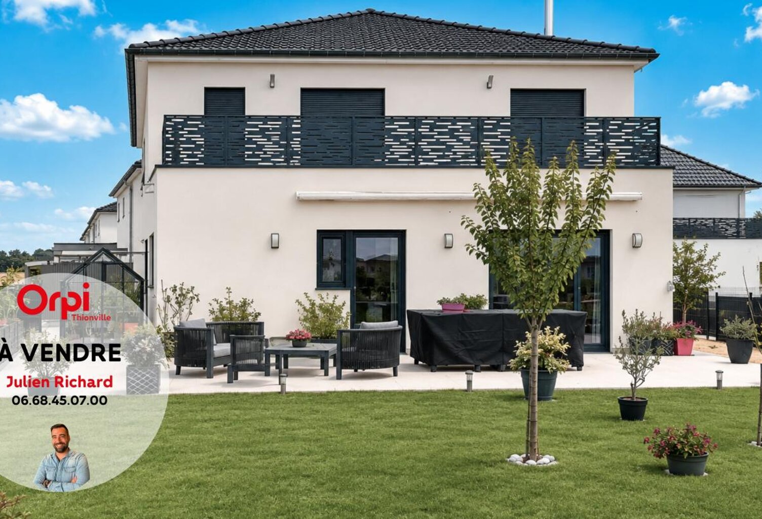 Maison de 176 M² d'une construction de 2022 sur 6.82 ares avec 4 chambres + bureau — photo 1