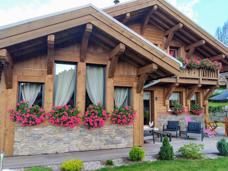 Chalet 154 m2 + terrain avec permis de construire accordé — photo 1