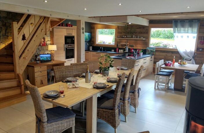 Chalet 154 m2 + terrain avec permis de construire accordé — photo 4