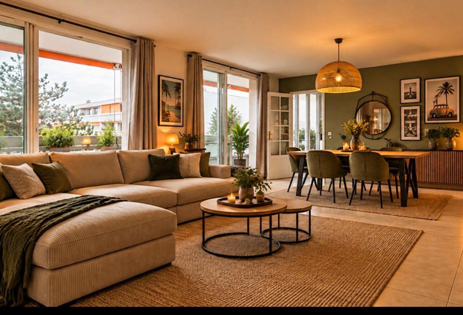 Au sein d'une copropriété calme et close. Lyon 69005 limite Sainte Foy et Tassin. 3 pièce(s) 70.22 m2 Loi Carrez — photo 1