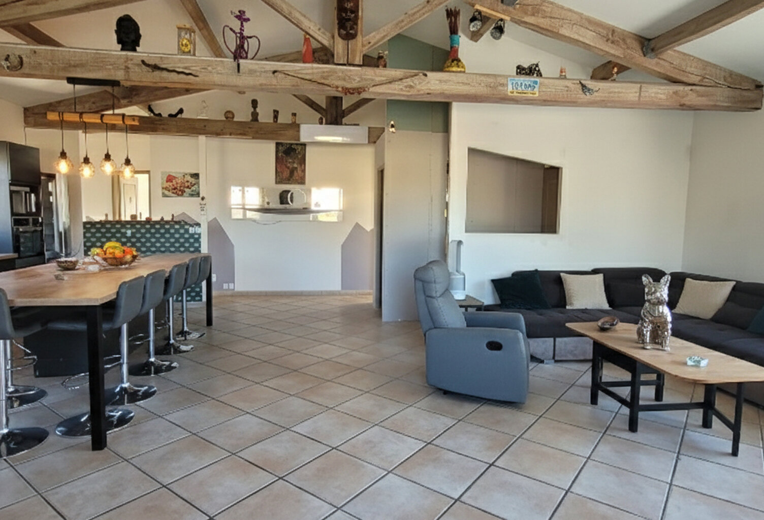 VILLA 4 FACES  - T4 + T2 INDÉPENDANT - GARAGE 100 m² - PISCINE - TERRAIN 1 045 m² -  SALLES-D'AUDE - 315 000 — photo 1