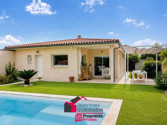 MAISON T5 PLAIN-PIED 132 M² AVEC PISCINE AU CALME AVEC VUE EXCEPTIONNELLE — photo du bien
