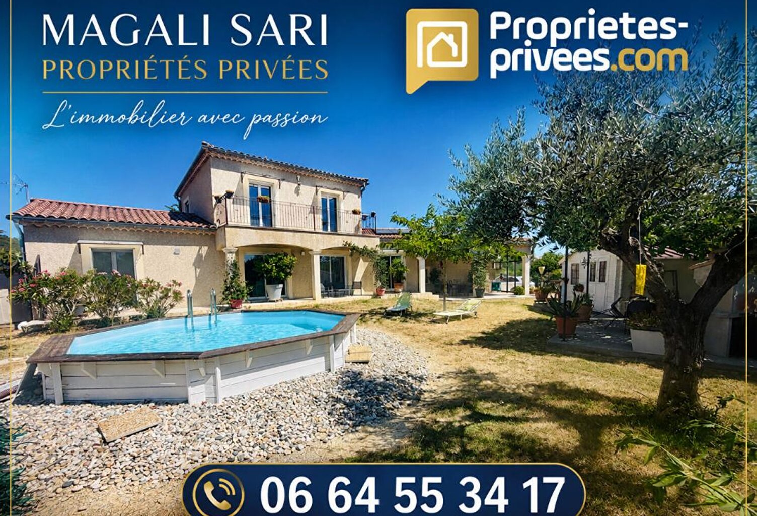 Villa Saint Privat Des Vieux 5 pièce(s) 147 m2 — photo 1