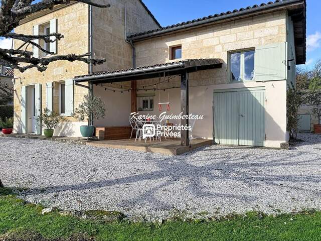 Maison en pierre avec vue, 4 chambres, petit garage, jardin — photo du bien