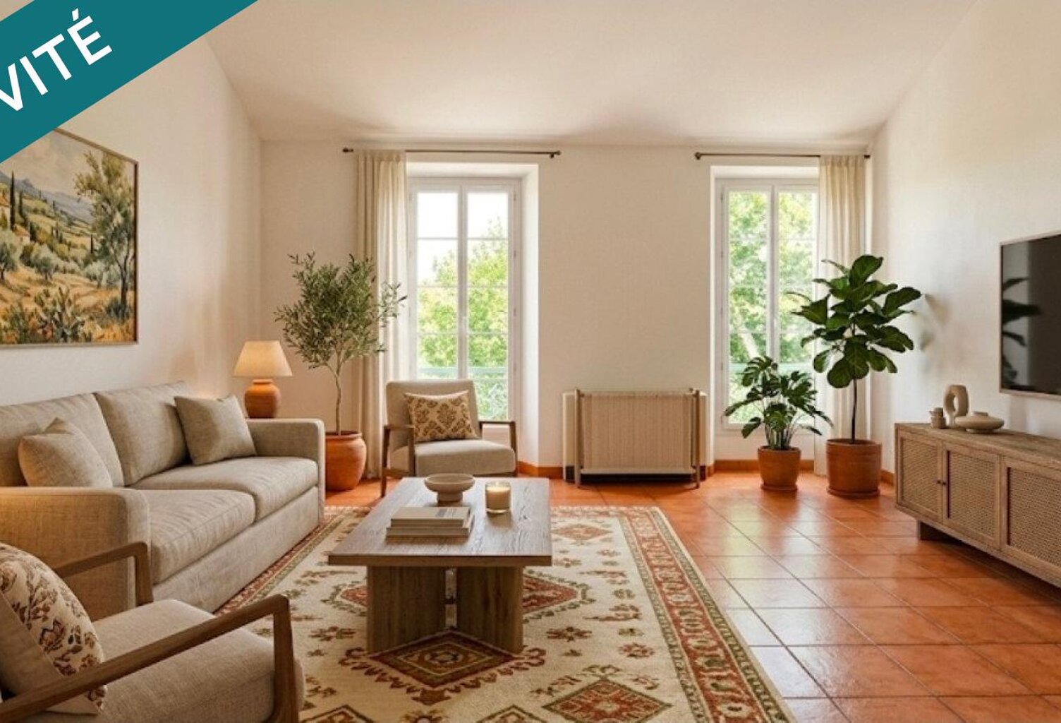 Oraison : appartement lumineux de 67 m² avec grande cave ! — photo 1