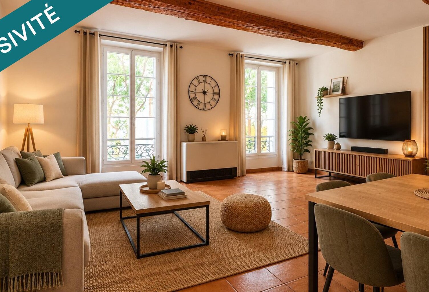 Oraison : charmant T3 de 52 m², idéalement situé ! — photo 1