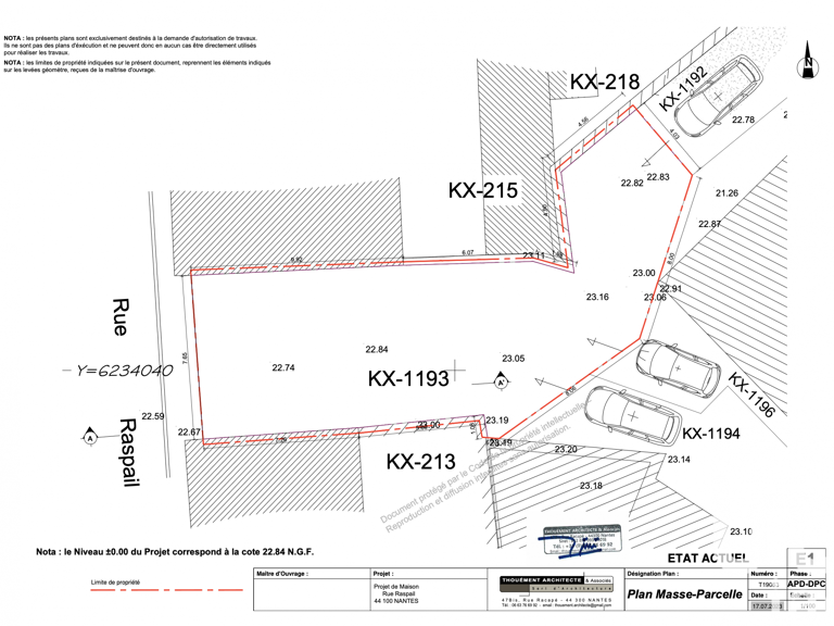 Vente Terrain à bâtir 187 m&sup2; — photo 1