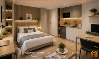 Appartement 1 Pièce 17 m² à vendre à Montpellier (34000)