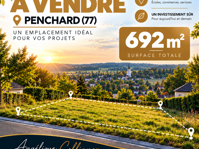 Vente Terrain à bâtir 692 m&sup2; — photo 1