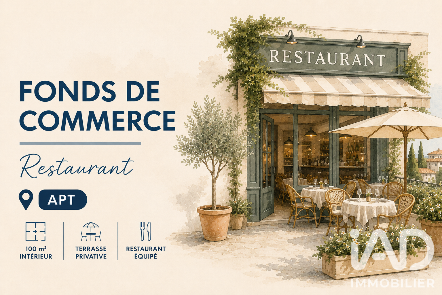Agence immobilière de I@D FRANCE
